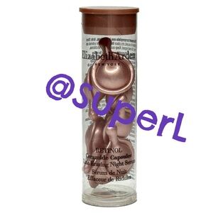 2/$20 NEW Elizabeth Arden Retinol Ceramide Capsules Line Erasing Night Serum